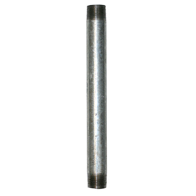 1" Heavy Wall Galvanized Pipe - Threaded Lengths