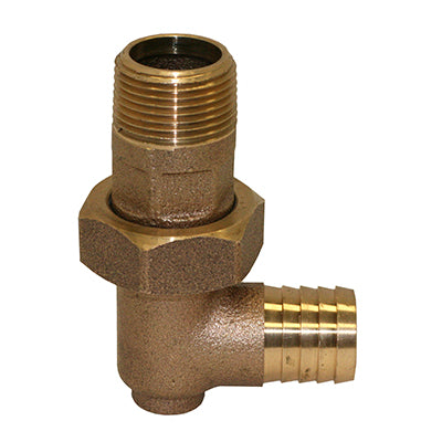 Red Brass Geo Thermal Union Adapters