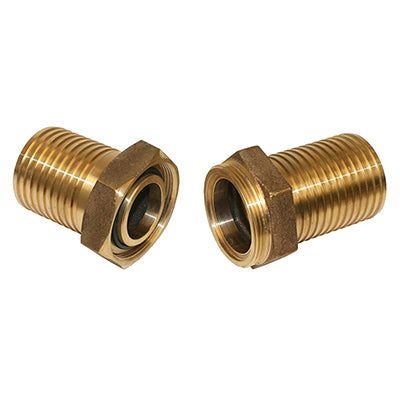 No Lead Bronze Extra Long Insert Coupling with O-Ring Union