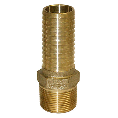 No Lead Yellow Brass Extra Long Male Adapters
