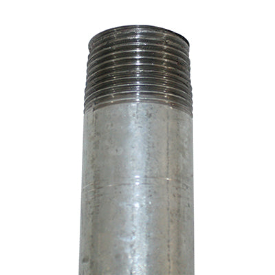 1" Heavy Wall Galvanized Pipe - Threaded Lengths