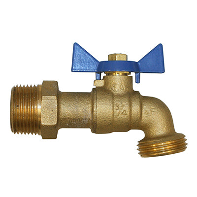 No Lead Brass, Stainless Steel & PVC Boiler Drains with Hose Bibbs