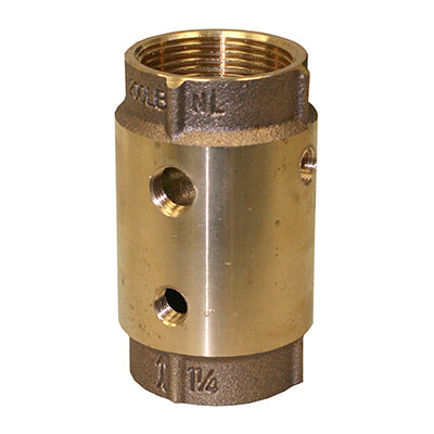 No Lead Bronze Control Center Check Valves Tappings